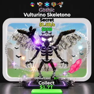  Fortnite Steal The Brainrot vulturino skeletono 6 traits