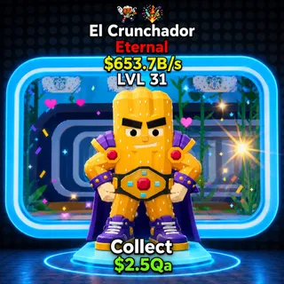 Fortnite Steal The Brainrot EL CRUNCHADOR
