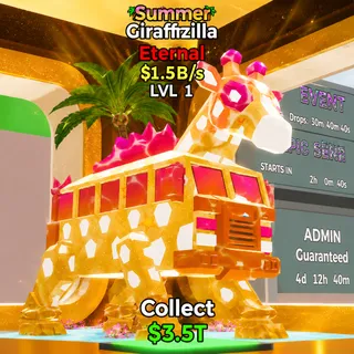 Fortnite Steal The Brainrot  GIRAFFZILLA