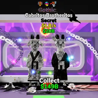 CABRITOS BROTHERITOS GOTHIC Fortnite Steal The Brainrot