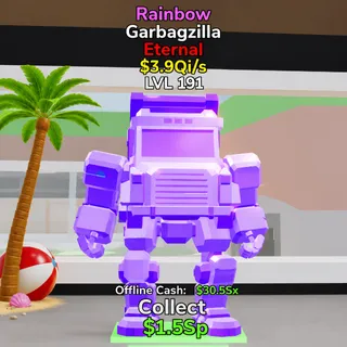Fortnite Steal The Brainrot Football GARBAGZILLA 