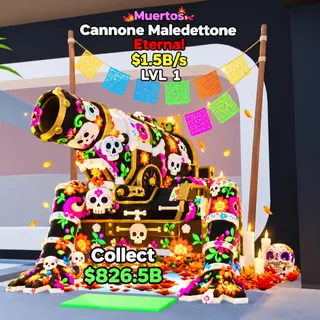 Fortnite Steal The Brainrot CANNONE MALEDETTONE 