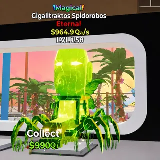 FORTNITE STEAL THE BRAINROT GIGALITRAKTOS SPIDOROBOS 