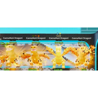 Fortnite Steal The Brainrot CANNELLONI DRAGONI BUNDLE X4