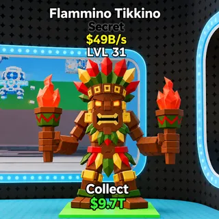 Fortnite Steal The Brainrot FLAMMINO TIKKINO