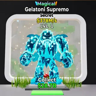 Fortnite Steal The Brainrot GELATONI SUPREMO