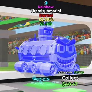 Fortnite Steal The Brainrot TIRAMISUBMARINI