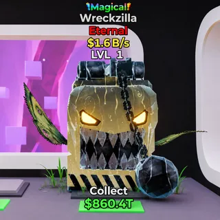 Fortnite Steal The Brainrot WRECKZILLA 