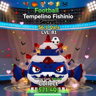 Fortnite Steal The Brainrot TEMPELINO FISHINIO