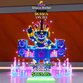 Fortnite Steal The Brainrot  disco roller rave one trait