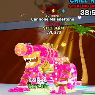 Fortnite Steal The Brainrot CANNONE MALEDETTONE 