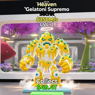 Fortnite Steal The Brainrot GELATONI SUPREMO