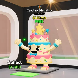 FORTNITE STEAL THE BRAINROT cakino birthino