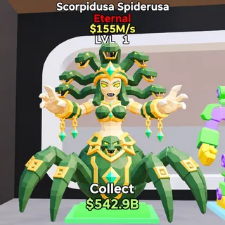 FORTNITE STEAL THE BRAINROT SCORPIDUSA SPIDERUSA