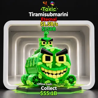Fortnite Steal The Brainrot tiramisubmarini