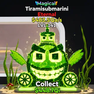 Fortnite Steal The Brainrot TIRAMISUBMARINI