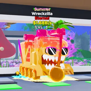 FORTNITE STEAL A BRAINROT WRECKZILLA