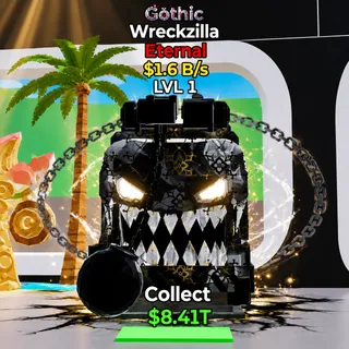 Fortnite Steal The Brainrot WRECKZILLA 
