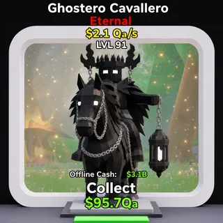 FORTNITE STEAL THE BRAINROT GHOSTERO CAVALLERO 