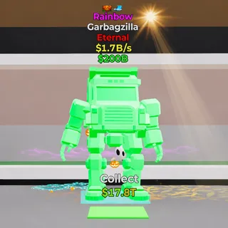 FORTNITE STEAL THE BRAINROT GARBAGZILLA RAINBOW