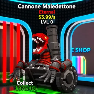 Fortnite Steal The Brainrot CANNONE MALEDETTONE 