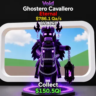 FORTNITE STEAL THE BRAINROT GHOSTERO CAVALLERO VOID