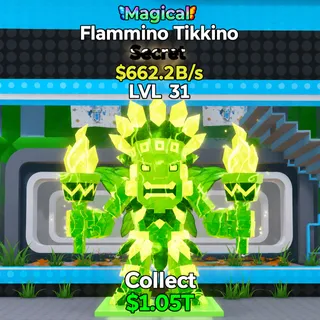 Fortnite Steal The Brainrot  FLAMMINO TIKKINO