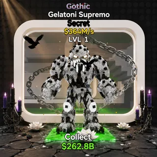 Fortnite Steal The Brainrot GELATONI SUPREMO