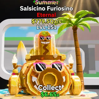 Fortnite Steal The Brainrot salsicino furiosino