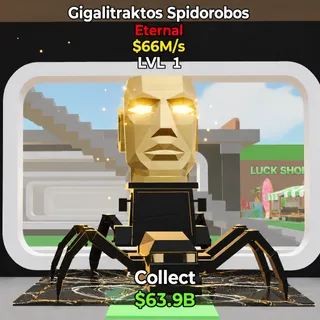 FORTNITE STEAL THE BRAINROT GIGALITRAKTOS SPIDOROBOS 