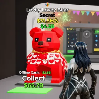 FORTNITE STEAL THE BRAINROT Lovey Lovey Bear