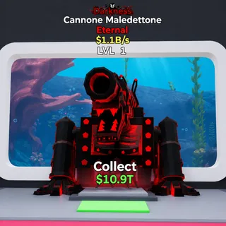 Fortnite Steal The Brainrot CANNONE MALEDETTONE 