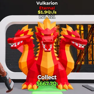 Fortnite Steal The Brainrot VULKARION LVL 221