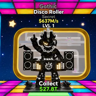 Fortnite Steal The Brainrot  disco roller gothic