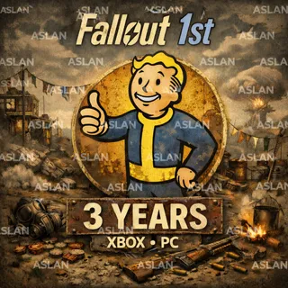 FALLOUT 1ST 3 YEARS 