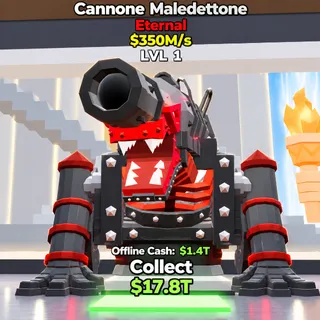 Fortnite Steal The Brainrot CANNONE MALEDETTONE 