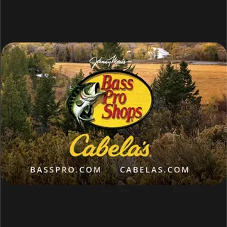 200$ Bass Pro Giftcard