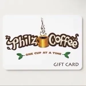 50$ Philz Coffee Giftcard