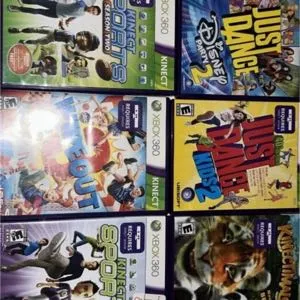 Kinect games bundle for $25