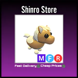 Mfr Shetland Pony Light Brown