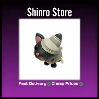 Halloween Black Mummy Cat