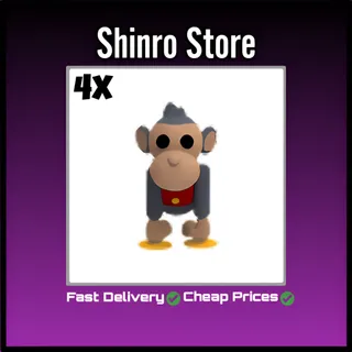 Toy Monkey 4x