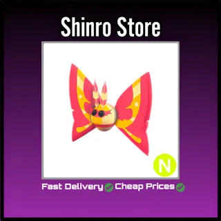 Neon Rosy Maple Moth