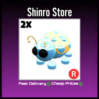 R Diamond Ladybug 2x