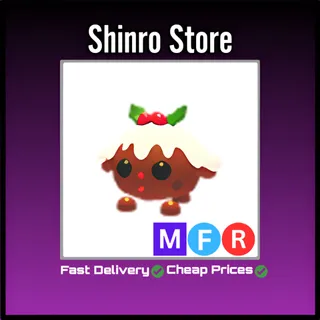 Mfr Christmas Pudding Pup