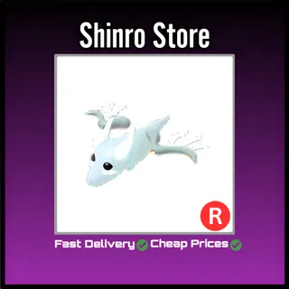 R Halloween White Ghost Dragon