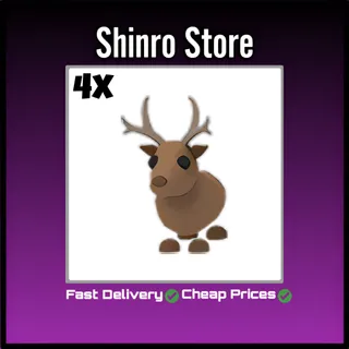 Reindeer 4x