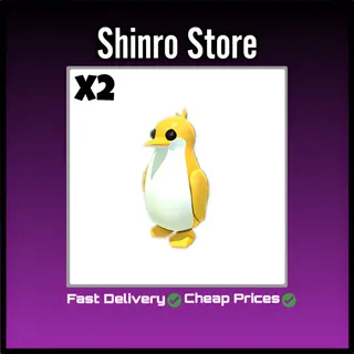 Golden King Penguin x2