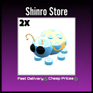 Diamond Ladybug 2x
