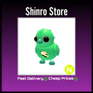 Neon Zombie Chick